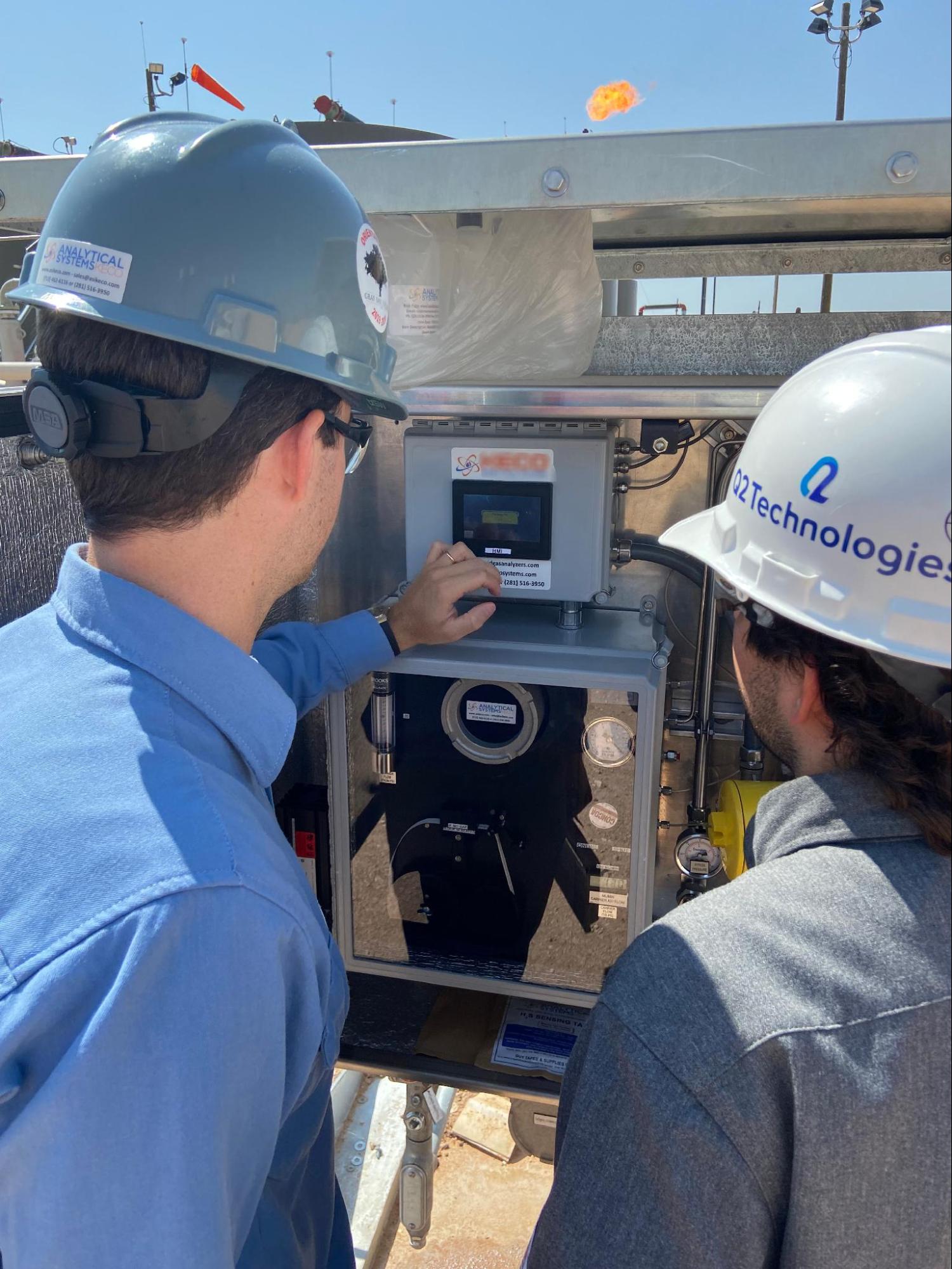 Inline H2S analyzer installed for continuous monitoring of sour crude oil